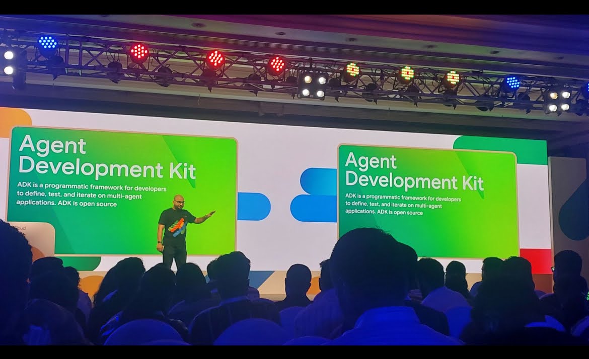 Vikas Mishra presenting